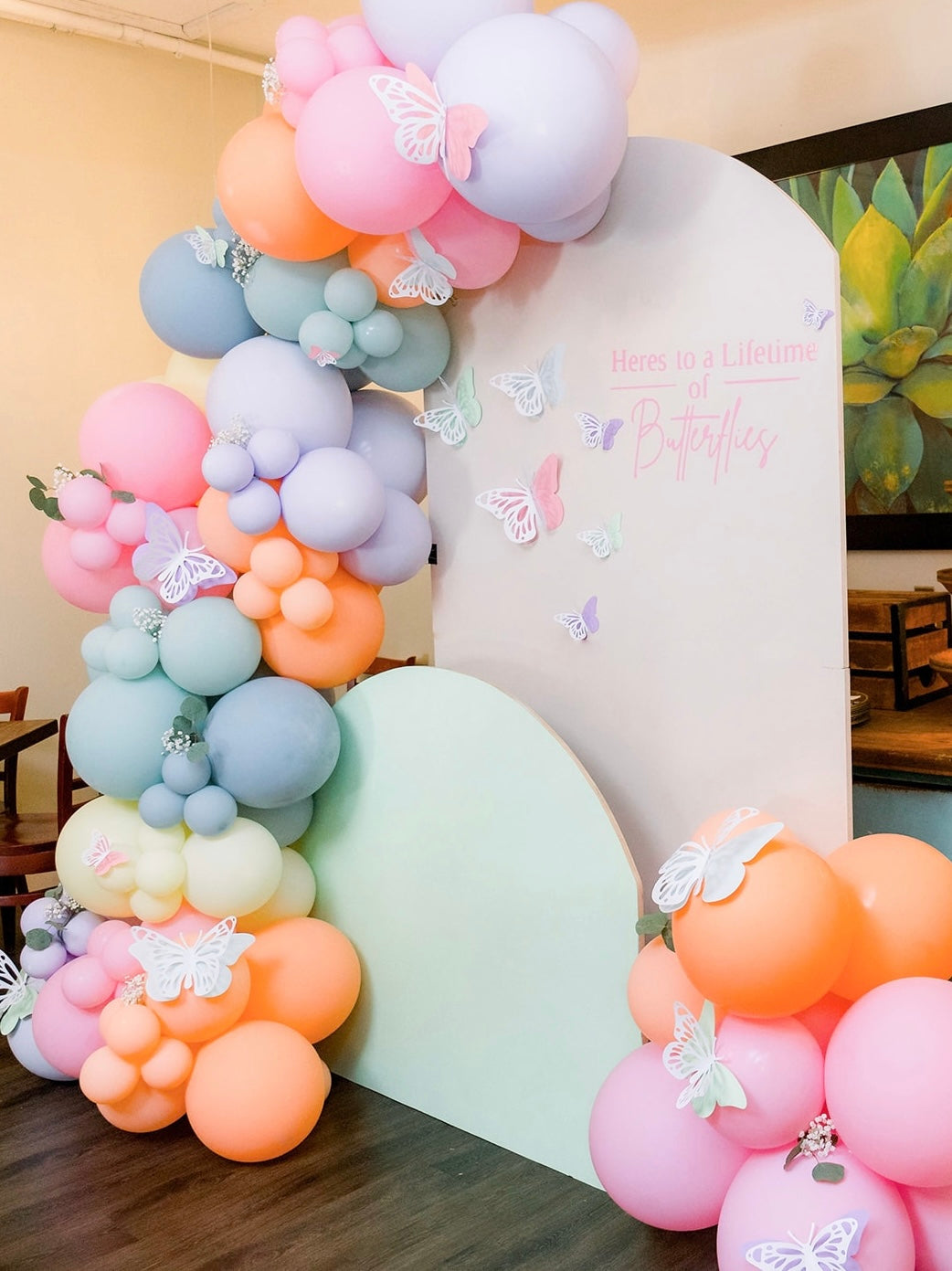7ft Custom Color Arch Backdrop