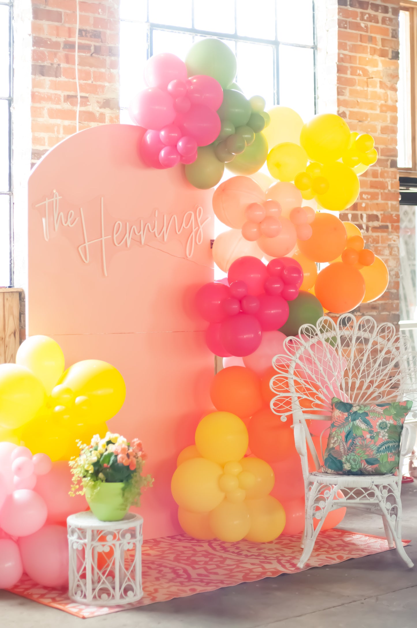 7ft Custom Color Arch Backdrop