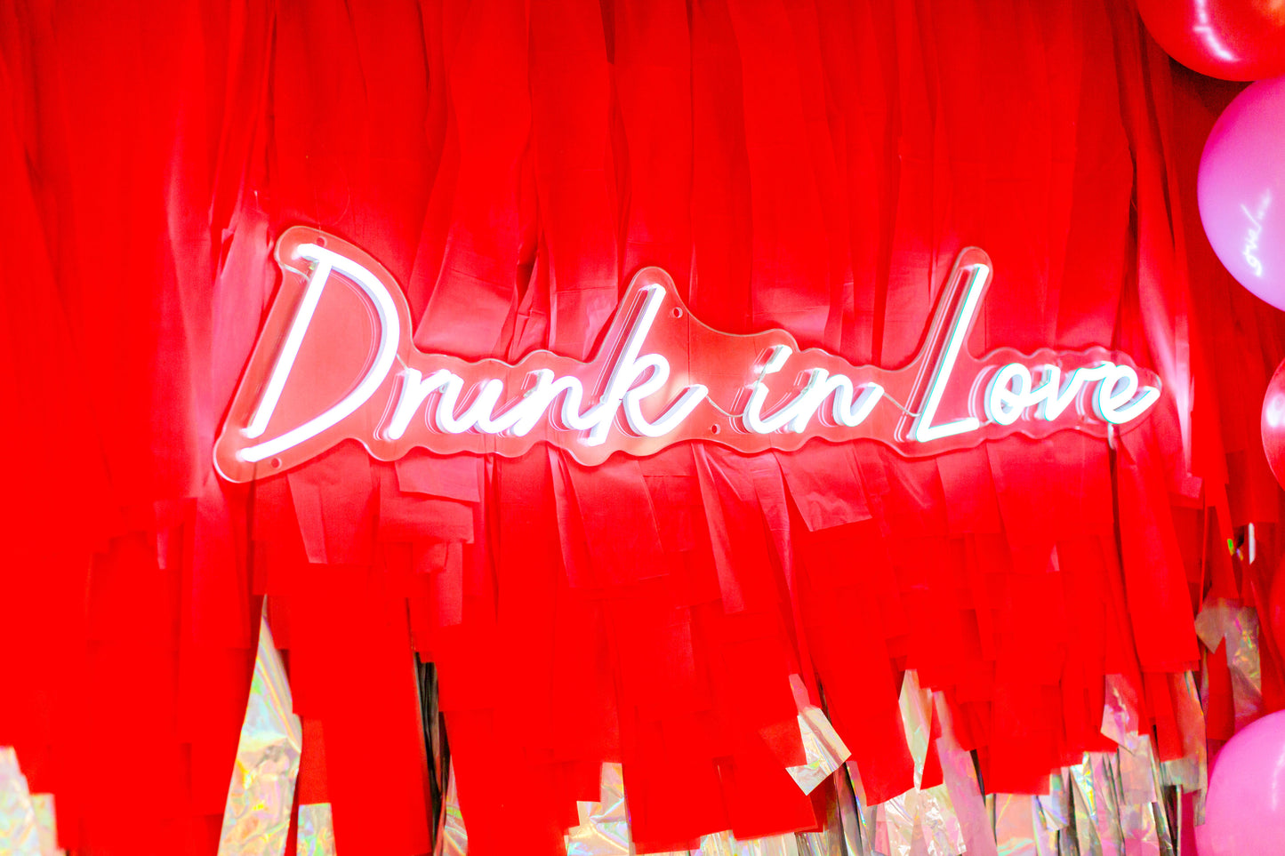 Drunk in love neon sign